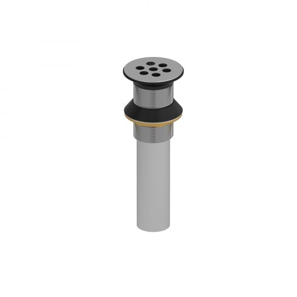 RIOBEL | Chrome Lavatory Open Grid Drain Without Overflow