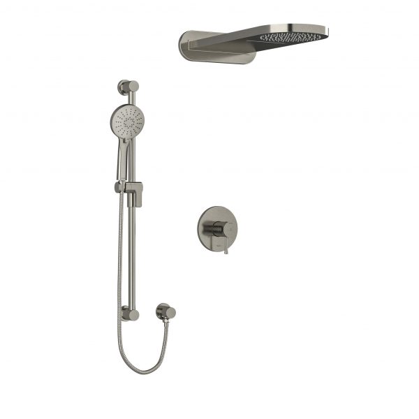 RIOBEL | Brushed Nickel Shower Kit 2745
